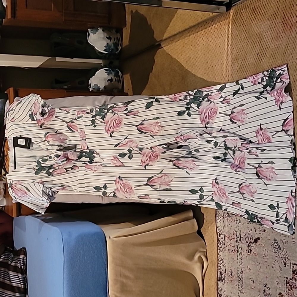 Faking It Floral Jumpsuit